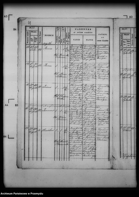 Obraz 8 z jednostki "[Kopie ksiąg metrykalnych parafii Uniatycze (dekanat Drohobycz)]"