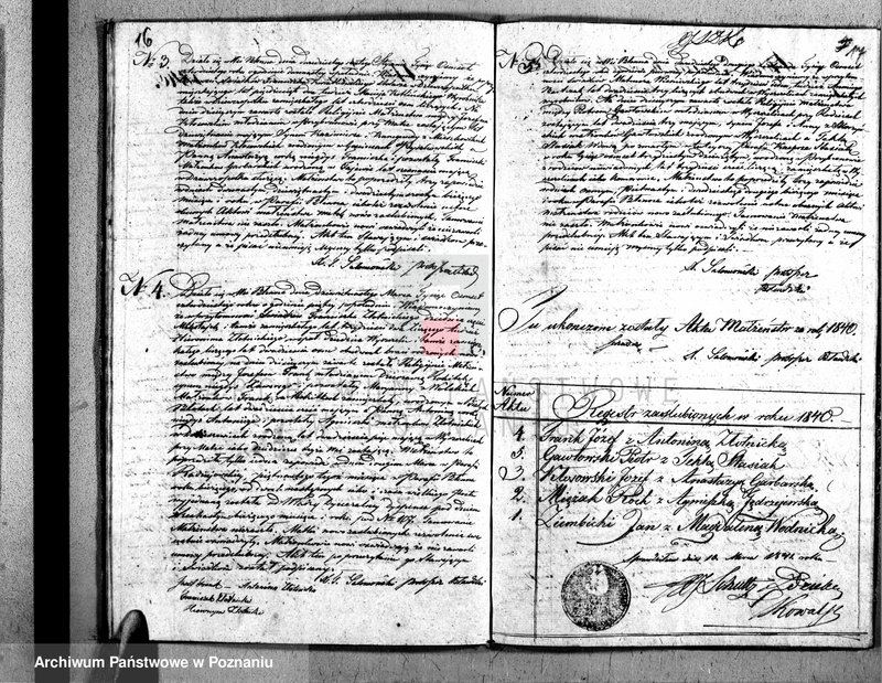 Obraz 10 z jednostki "Duplikat urodzonych, zaślubionych i zgonów"
