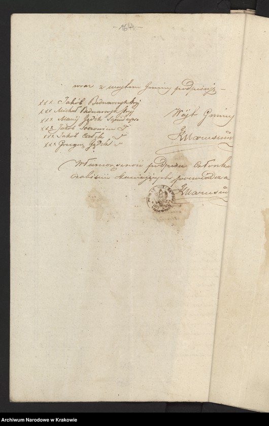 Obraz 8 z jednostki "Allegata do aktów stanu cywilnego parafii Niedźwiedź"