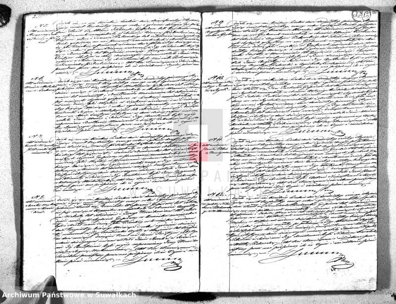 image.from.unit.number "Duplikat Urodzonych Umarłych i Zaślubionych Parafii Liszkowskiey za Rok 1838"