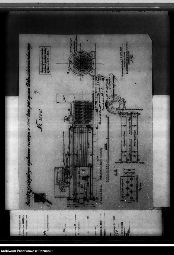 Obraz 11 z jednostki "Fabryka cykorii w Borowie pow. kościański własność O. Bernutha nr woj. kotła 6294"