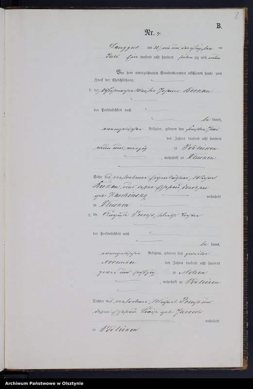 image.from.unit.number "Heiraths-Neben-Register Nr 1 - 8"