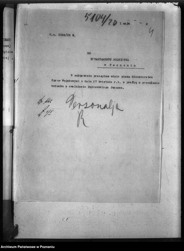 Obraz 8 z jednostki "Personalia"