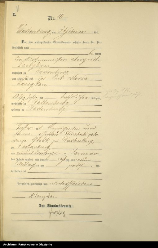 image.from.unit.number "Sterbe-Haupt-Register Nr 1 - 175"