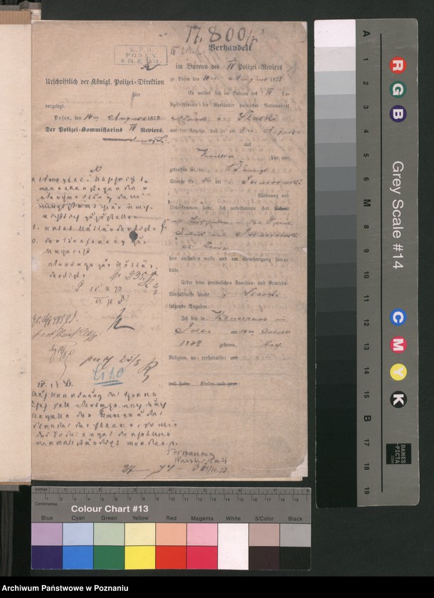 Obraz 5 z jednostki "A. betr. den Ausländer Eduard von Slaski"