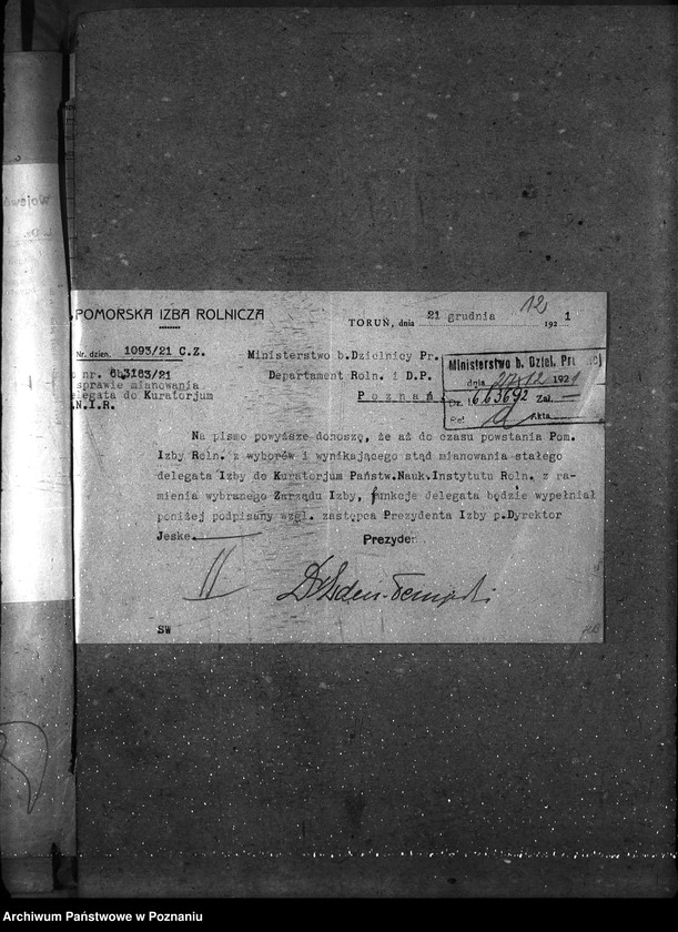 image.from.unit.number "Sprawy ogólno osobowe - Państwowy Naukowy Instytut Rolnictwa w Bydgoszczy Kuratorium [instytutu]"