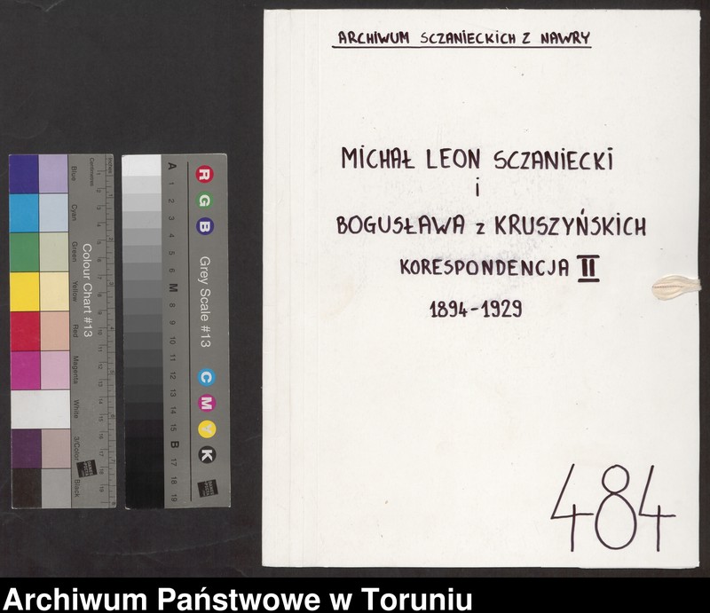 image.from.unit.number "[Michał Leon Sczaniecki i Bogusława z Kruszyńskich - korespondencja II. Korespondencja dot. dziejów rodu Łosiów w Prusach, spadków po J. Jeżewskim, A. Kalksteinie, B. Klepaczewskim, E. Wilkxyckiej]"