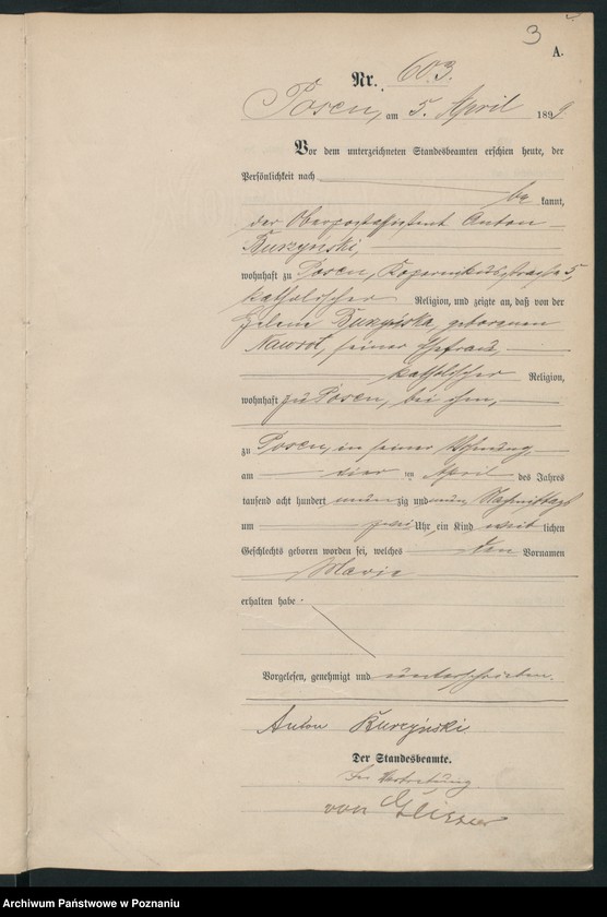 Obraz 6 z jednostki "Księga urodzeń t. II"