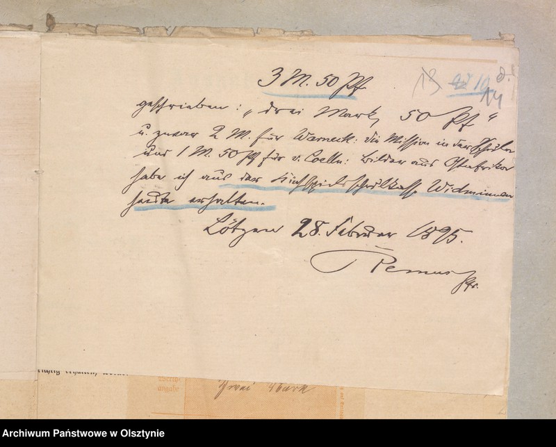 image.from.unit.number "Einnahme und Ausgabe Beläge der Kirchspiels Schulkasse zu Widminnen"
