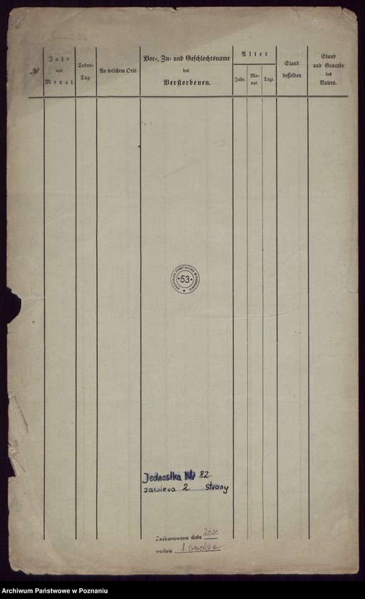 Obraz 4 z jednostki "Todesfaelle"