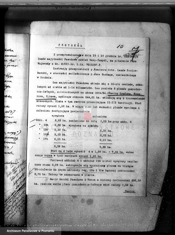 Obraz 14 z jednostki "Majętność Posadowo w powiecie nowotomyskim"