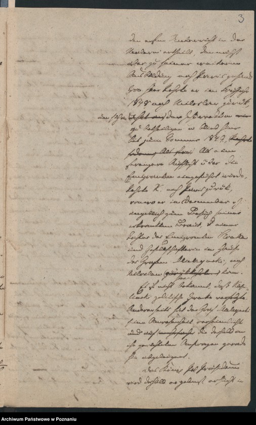 Obraz 7 z jednostki "A. betr. Leo Kaplinski, Maler, Gatte der Pflegetochter des Grafen Sewerin Mielżyński"