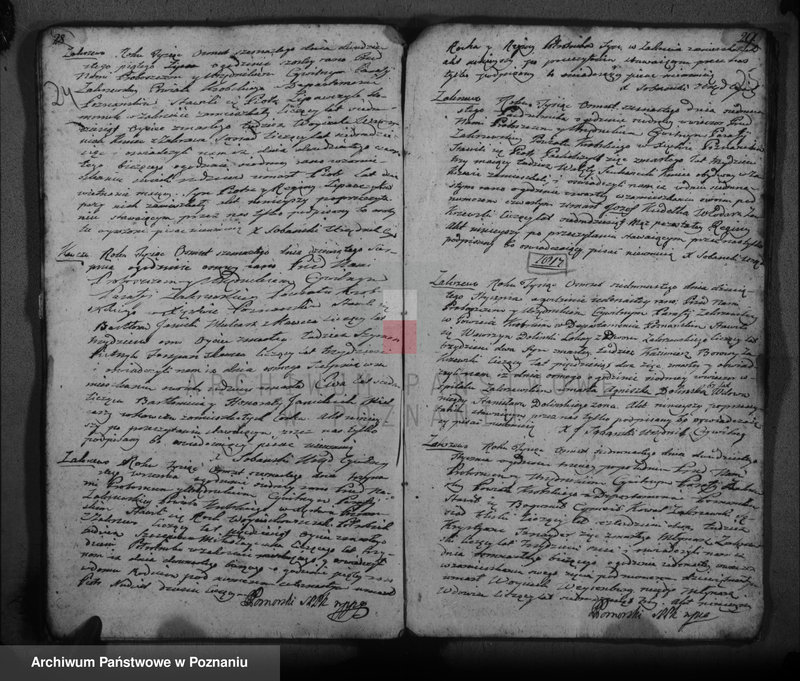 Obraz 15 z jednostki "Księga urodzeń, małżeństw i zgonu"