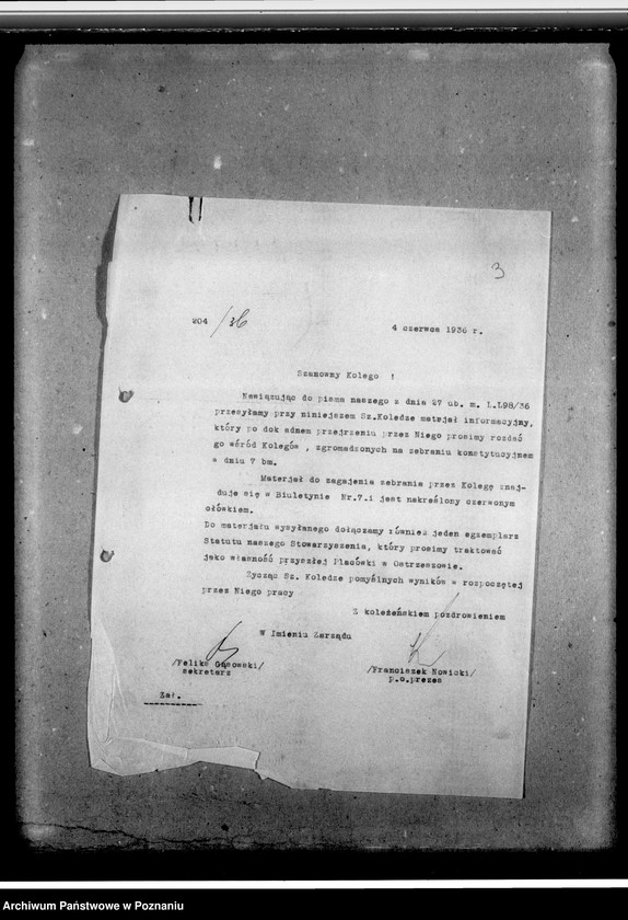 image.from.unit.number "Sprawy personalne i organizacyjne - korespondencja, ewidencja członków, organizacja, zaproszenia, skład zarządu"