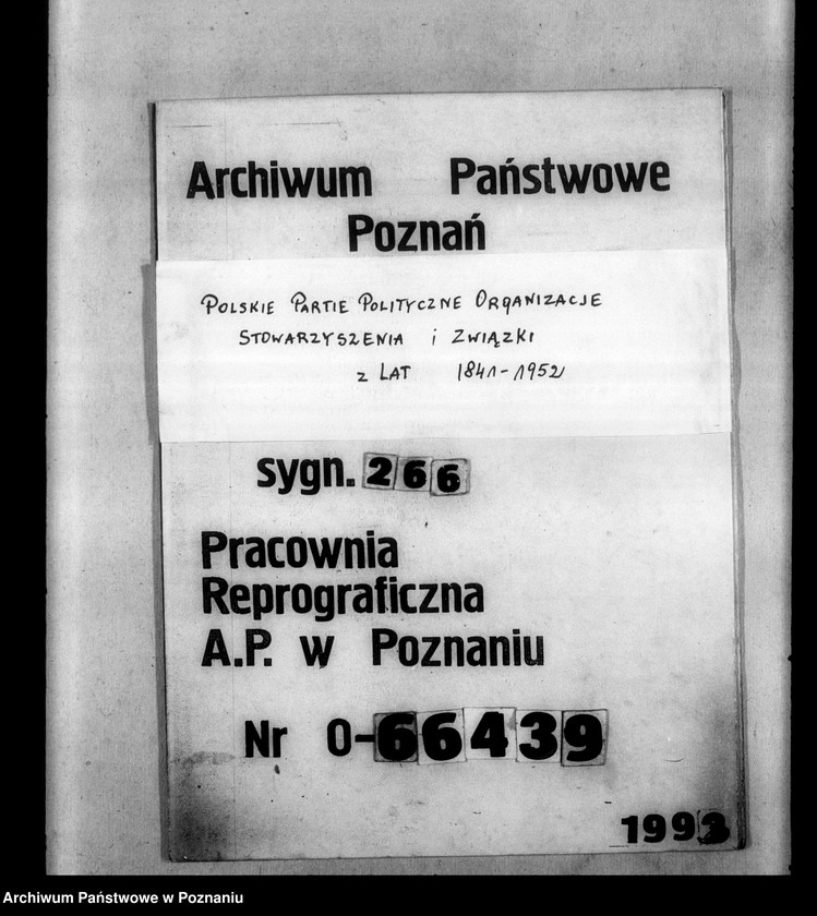 Obraz 1 z jednostki "Korespondencja federacji w sprawach personalno-organizacyjnych- zaświadczenia, powiadomienia o zebraniach i inne"