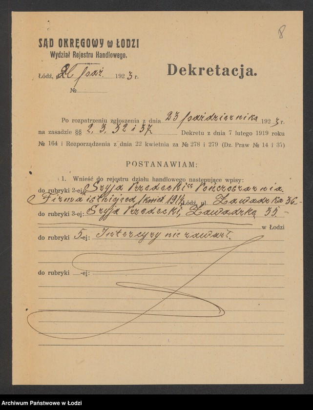 Obraz 10 z jednostki "Szyja Przedecki- pończoszarnia"