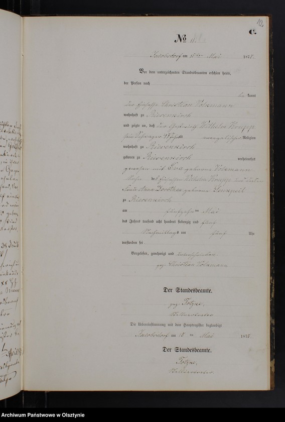 image.from.unit.number "Sterbe-Neben-Register Nr 1 - 43"