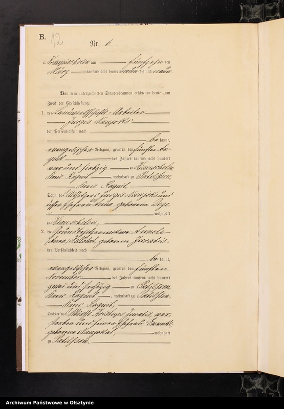 image.from.unit.number "Heiraths-Haupt-Register Nr 1 - 53"