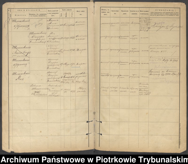 Obraz 18 z jednostki "[Księga ludności stałej wsi: Folwarki, Podborowe, Podcerkowizna, Klekowiec, Sucha Wieś]"