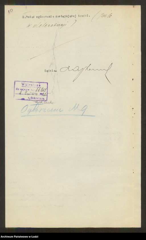 Obraz 12 z jednostki "Noach Rozenberg- wykańczanie i apretowanie towarów"