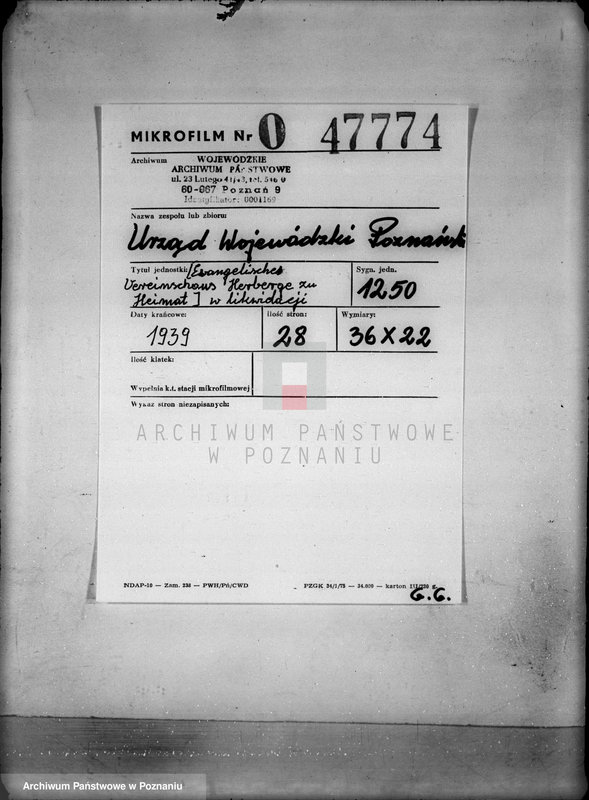 Obraz 2 z jednostki "/Evangelisches Vereinhaus Herberge zur Heimat/ w likwidacji"