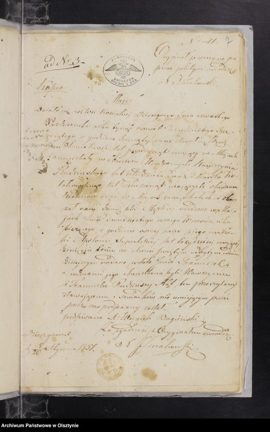 image.from.unit.number "Annexa z parafii Janowiec w roku 1851"