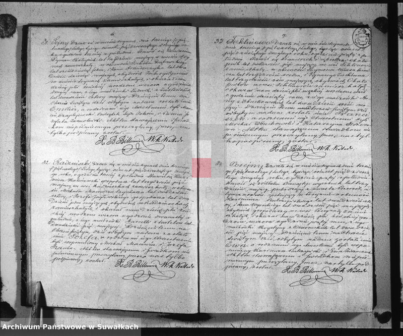 image.from.unit.number "Duplikat urodzonych, zaślubionych i umarłych parafii sejneńskiej z roku 1852"