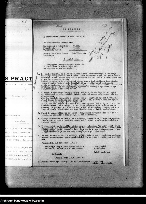 Obraz 14 z jednostki "Statut i korespondencja"