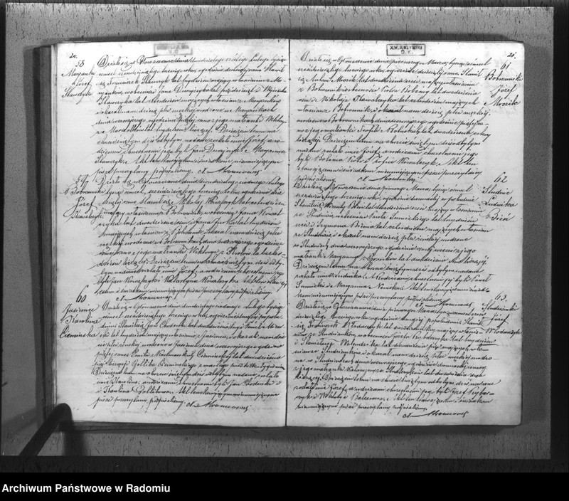 image.from.unit.number "[Duplikat akt urodzeń, małżeństw i zgonów parafii rzym.-kat. Głowaczów 1863 r.]"