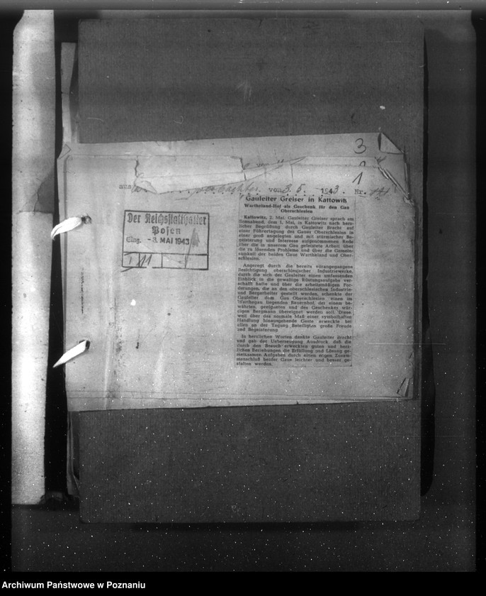 Obraz 5 z jednostki "Wycinki prasowe dotyczące Kraju Warty"