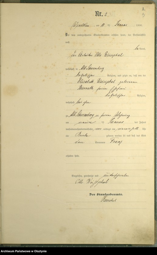 image.from.unit.number "Geburts-Haupt-Register Nr 1 - 95"