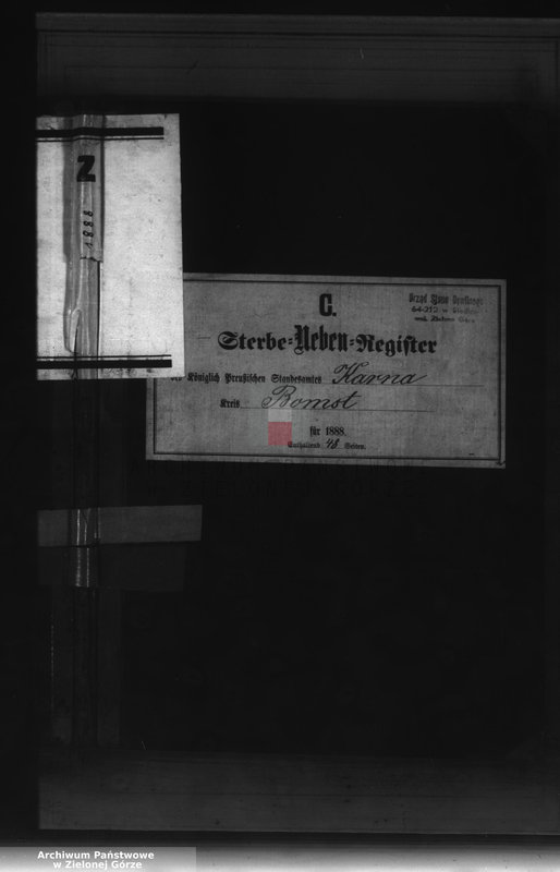 Obraz 2 z jednostki "Sterbe-Neben-Register"