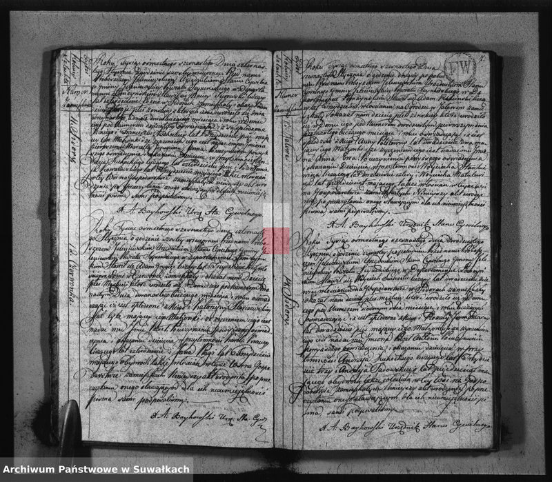 image.from.unit.number "Akta Urzędnika Stanu Cywilnego Urodzonych w Gminie Jeleniewskiey od dnia 1-o Stycznia 1816 do ostatniego Grudnia tegoż Roku."