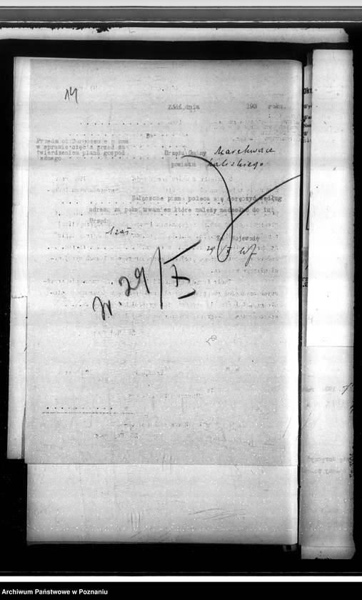 Obraz 18 z jednostki "Zatwierdzenie projektu planu gospodarstwa leśnego dla lasów majątku Marchwacz powiatu kaliskiego"