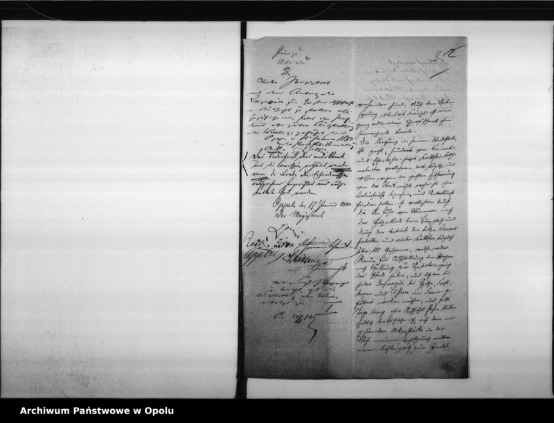 Obraz 7 z jednostki "Acta des Magistrats zu Oppeln betreffend die Schankanlage in dem Hause an der Bolkostrasse Vol. I"