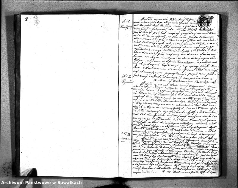 image.from.unit.number "Duplikat Aktów Urodzonych, Zaślubionych i Zeszłych Kościoła Kopciowskiego Parafialnego 1833 Roku"