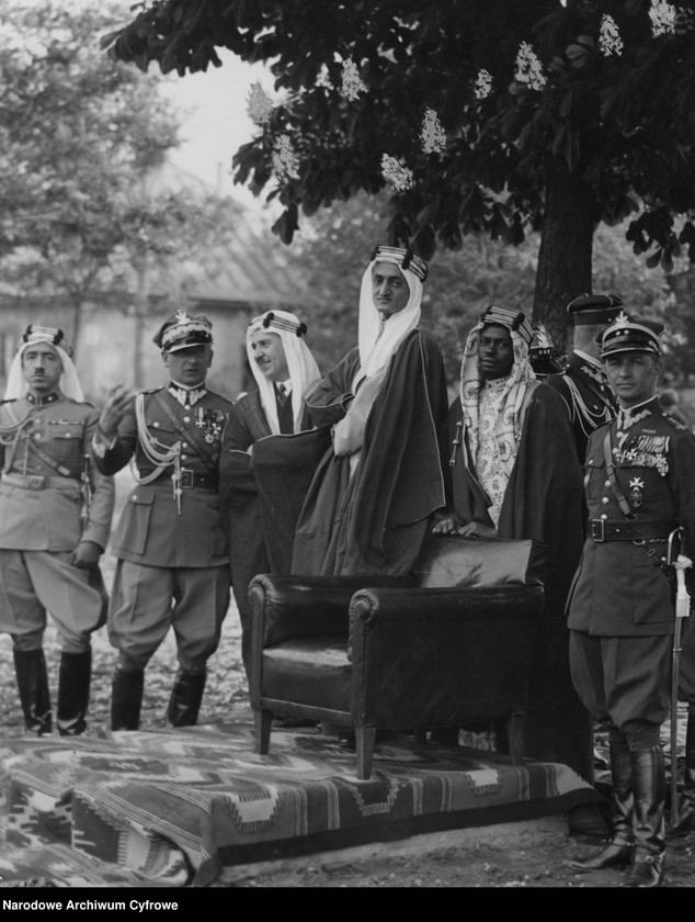 Obraz 14 z jednostki "Wizyta następcy tronu Królestwa Al-Hidżaz Faisala ibn Abd al-Aziza as-Sauda w Polsce"