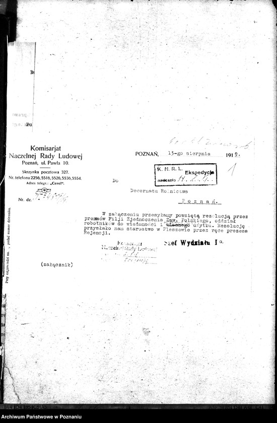 Obraz 5 z jednostki "Zjednoczenie Robotników Polskich"