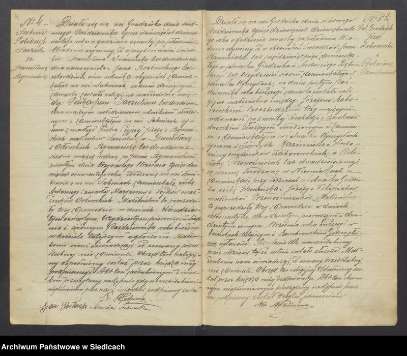 image.from.unit.number "Unikat aktów stanu cywilnego zaślubionych Parafii Grodzisk od 1919 roku do 1937 roku"