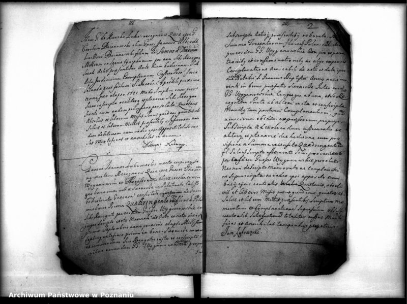 Obraz 6 z jednostki "Inscriptiones, resignationes [protocollon]"