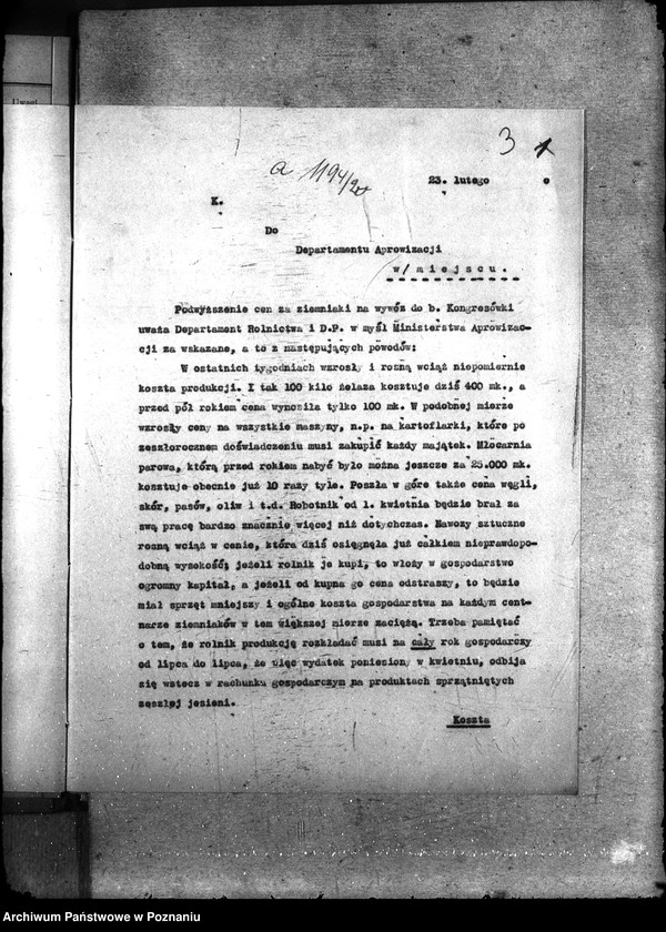 Obraz 7 z jednostki "Ceny kartofli"