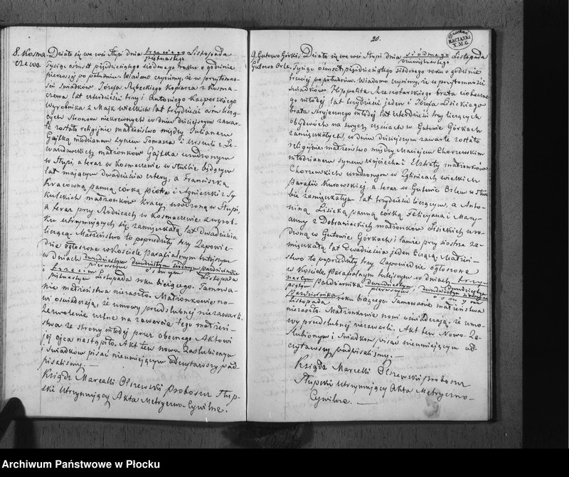 image.from.unit.number "Akta urodzeń, małżeństw i zgonów"