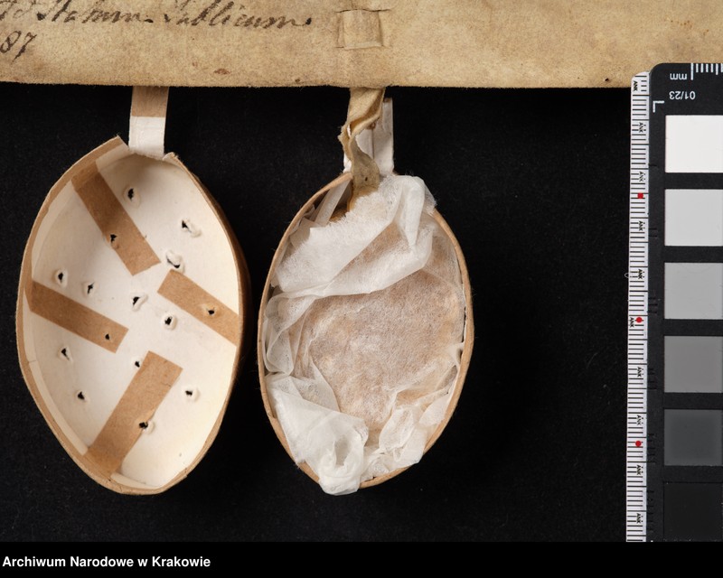 image.from.unit.number "Paweł biskup krakowski zawiera ugodę z Leszkiem księciem krakowskim, sandomierskim i sieradzkim, który za ujęcie i więzienie biskupa oraz wyrządzone"