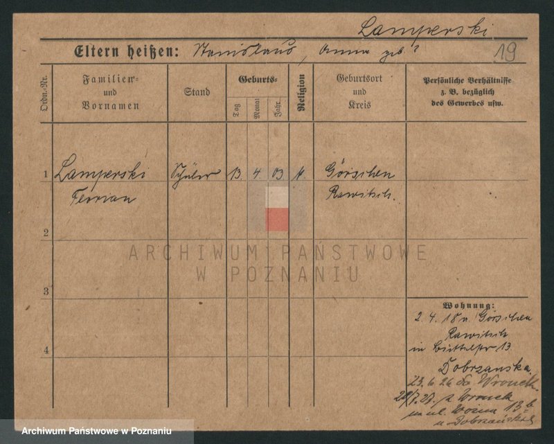 Obraz 19 z jednostki "Lamperski - Langberg"