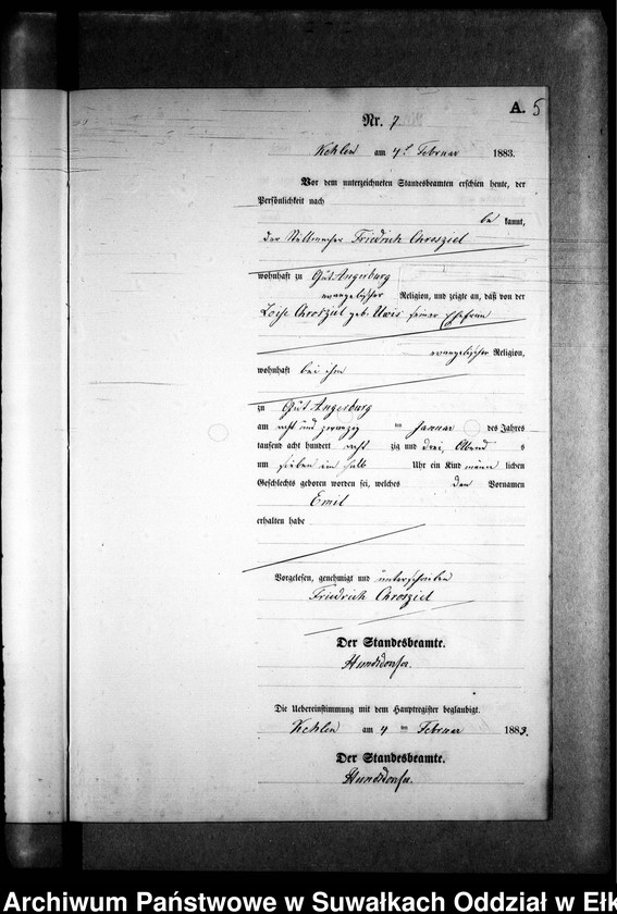 image.from.unit.number "Geburts-Neben-Register des Preussischen Standes-Amtes Kehlen Kreis Angerburg"