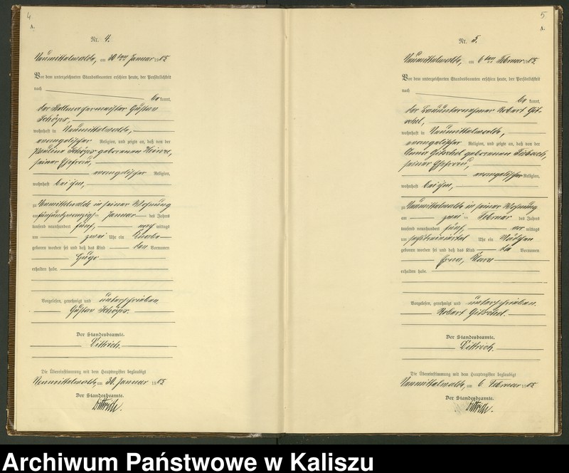 Obraz 5 z jednostki "[Księga urodzeń]"