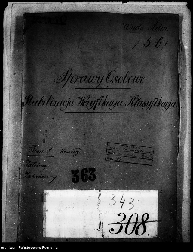 Obraz 4 z jednostki "Sprawy osobowe Stabilizacja, weryfikacja, klasyfikacja"