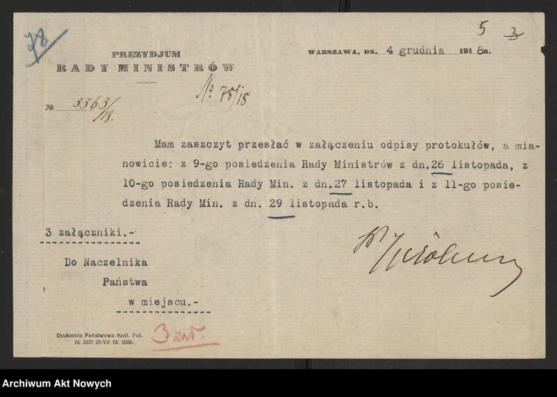 image.from.unit.number "Protokoły posiedzeń Rady Ministrów, T. I"