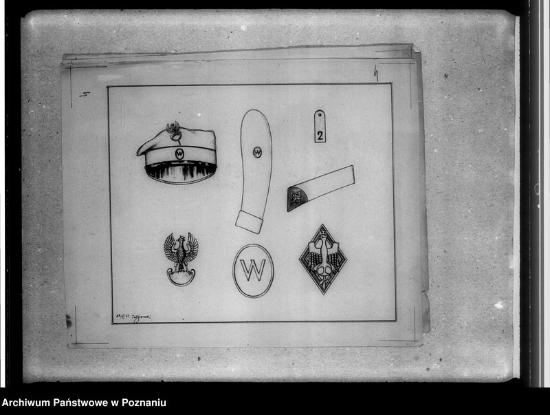 Obraz 8 z jednostki "Wzory mundurów i sztandaru"
