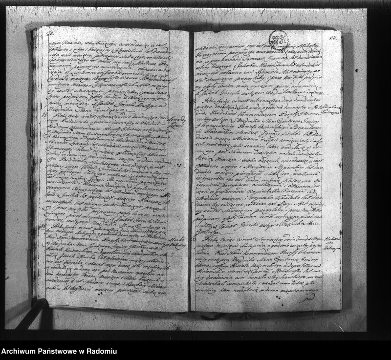 image.from.unit.number "Księga urzędnika stanu cywilnego parafii Głowaczew do zapisywania akt 1814 roku"